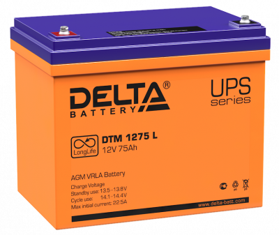 Delta DTM 1275 L Аккумулятор